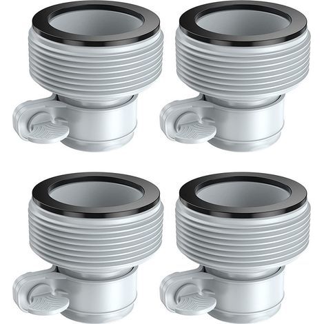 Interface de pompe filtrante INTEX 1,25 pouces modifiée en 1,5 pouces 4pcs (1/5)