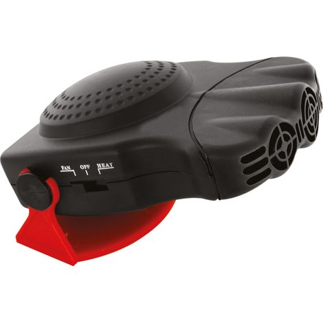 Ventilateur avec chauffage 12V – 150W – Débit d’air 200m³/h – Pour chantiers humides – Moteur silencieux – Carpoint (1/2)