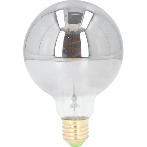 Ampoule Led Vintage - 4W E27 E26 220V Dimmable - Design Retro Plaque Grise - Pour Cafe Restaurant Maison (1/5)