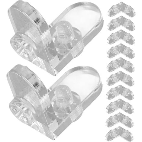 aus transparentem Acrylglas 12 teiliges Set abnehmbare