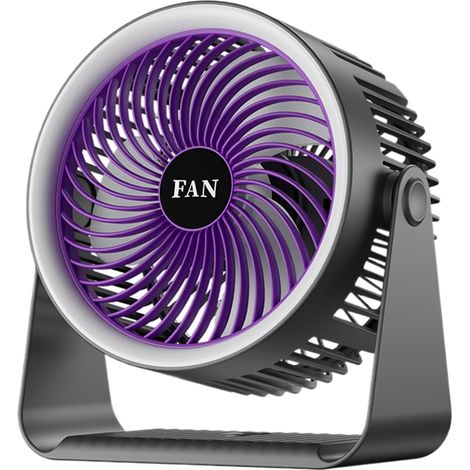 Ventilateur de bureau - petit ventilateur pour chambre à coucher - Fan de (1/5)
