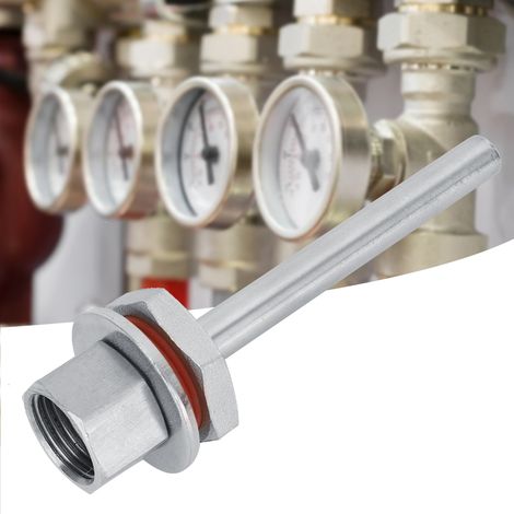 Kit de puits thermométrique en acier inoxydable de 4 pouces et 1/2 pouce, accessoires de montage pour le brassage amateur (1/5)
