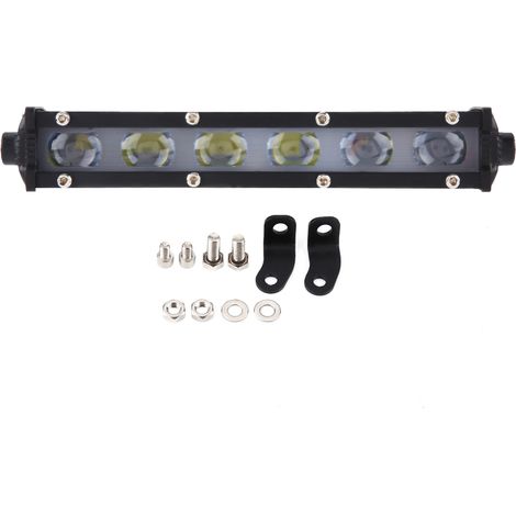 GARRYFIZH Barre lumineuse LED anti-poussière pour voiture, éclairage universel à vision claire pour jardin