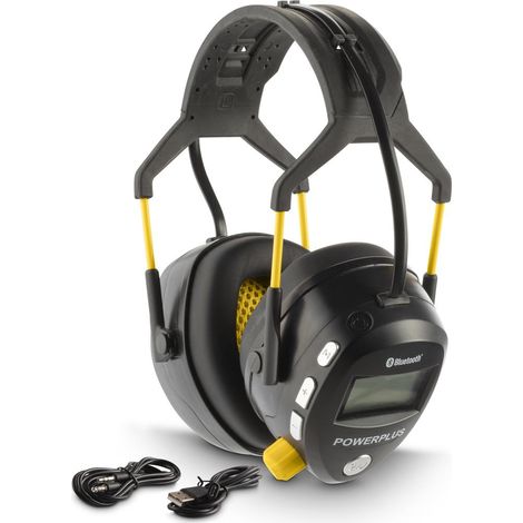 Powerplus Protège-oreilles - protection auditive POWX8060 Powerplus Bluetooth et FM radio (1/5)