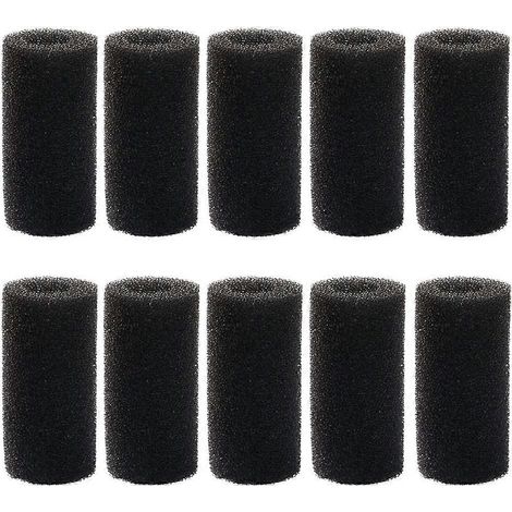 Éponge d'entrée d'aquarium, lot de 10, accessoire en mousse pour aquarium. (1/5)