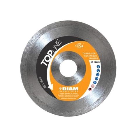 Disco diamantato Ø125 MM Ceramica speciale, piastrelle e terracotta - CR80125/22 (1/2)