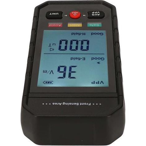 Détecteur de rayonnement électromagnétique portable et numérique à grand écran LCD pour la chasse aux fantômes. (1/2)