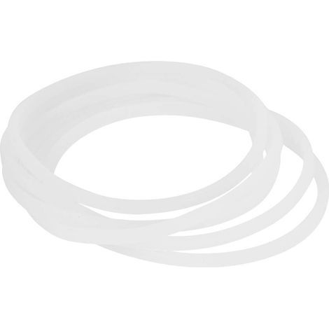 3/6 pièces nouveaux joints de remplacement anneau d'étanchéité en caoutchouc pour lame plate/croisée de balle magique(6 pièces). (1/5)