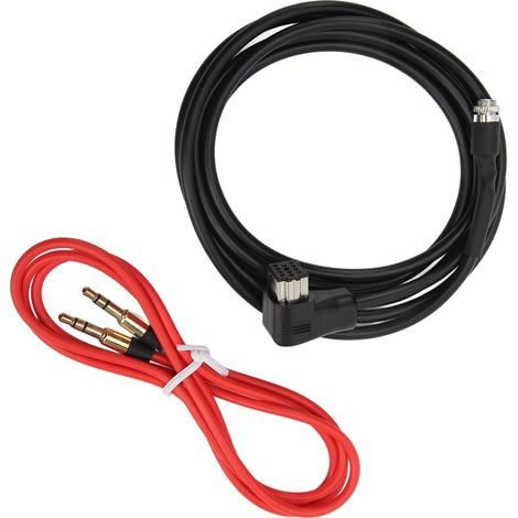 Adaptateur d'entrée auxiliaire, prise jack femelle 3,5 mm, câble audio pour autoradio Pioneer IP BUS AVIC Z1 Z2 Z3 N4 (1/5)
