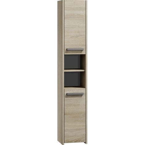 Mobile da bagno, Rovere Sonoma, 170 x 30 x 30 cm (1/5)