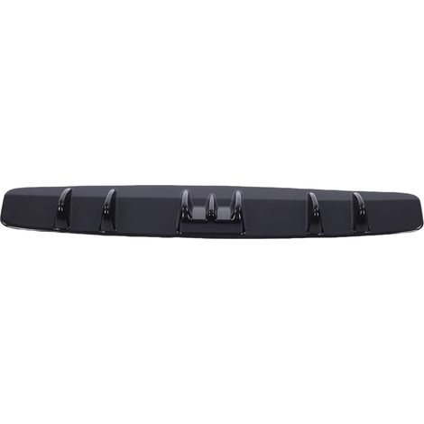 Rear Bumper Lip Diffuser, Universal ABS Spoiler for Cars and SUVs, 33.07" x 6.22" Aerodynamic Rear Lip with Air Vents (1/5)