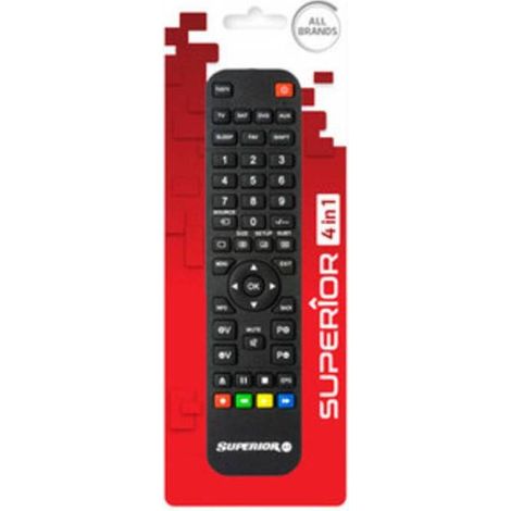 TELECOMANDO TV SUPERIOR PROGRAMMABILE 4 IN 1