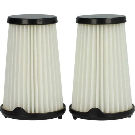 Lot de 2 filtres à cartouche compatibles avec les modèles Electrolux EL2120A, EL2125A, ZB3301, ZB3302AK, ZB3311, ZB3314AK et ZB3320P - Filtre plissé (1/4)