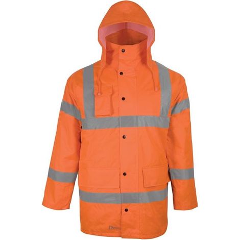 Prevent Warnschutz-Parka 3350E Gr. XL leuchtorange (1/3)