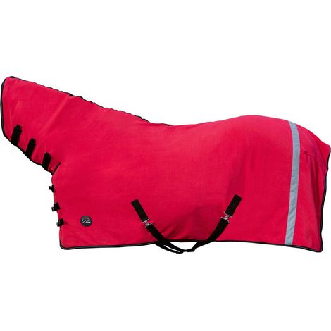 155 cm, Vert foncé 5900: Couverture anti-sueur avec couvre-cou style Reflection (1/5)
