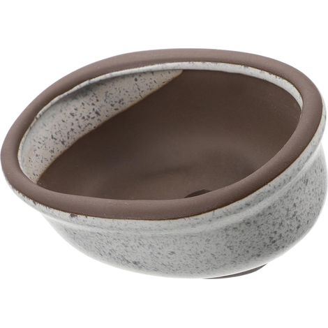 Keramik Blumentopf für Kakteen mit Drainage Kleiner