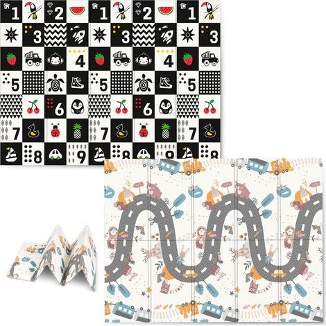 Esterilla educativa de espuma plegable 200 x 150 x 1 cm Nukido NK-341 (1/5)