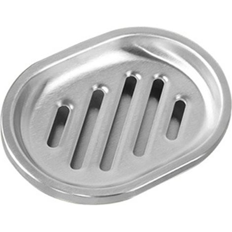 Jabonera de acero inoxidable 304, jabonera doble con escurridor, jabonera para baño y jabonera para aceites esenciales.