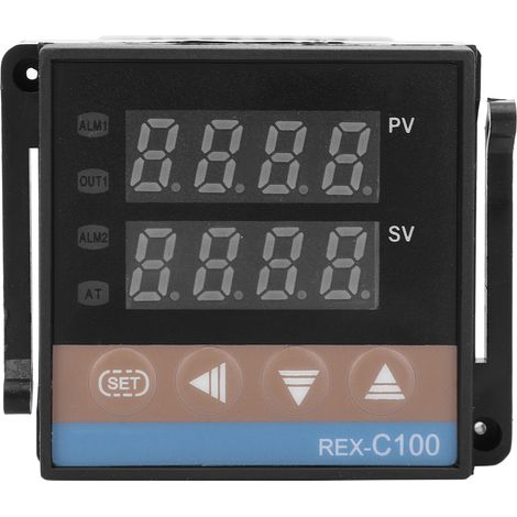 BERM PID-Thermostat, digital einstellbarer Temperaturregler mit Display, Schalter, 220 V (1/5)