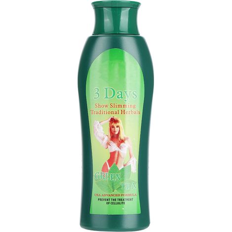 Crème amincissante et raffermissante au thé vert 200 ml pour ventre, taille et cuisses (1/5)