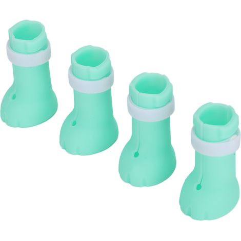 Ensemble de 4 pièces pour chat : protège-griffes pour le bain et le lavage, bottes. (1/5)