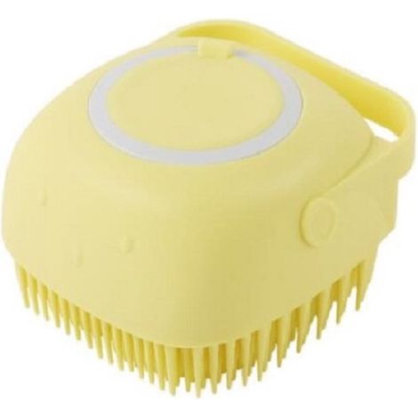 Brosse pour animaux - douche - bain - Chien - Chat - Soin du pelage - éponge - brosse (1/5)