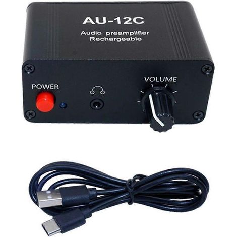 Module amplificateur auditif Hi-Fi AU12C Préamplificateur auditif stéréo avancé (1/4)