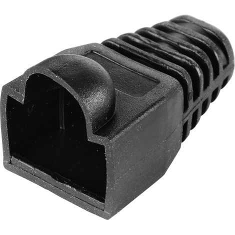 TRU COMPONENTS TC-10336040  Knickschutztülle F moudule Knickschutztülle    Schwarz 1 St.
