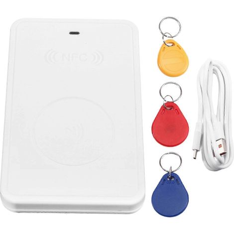 Lecteur/graveur NFC Bluetooth/lecteur de cartes d'identité, lecteur de cartes à puce, système de contrôle d'accès intelligent RFID, outils pour systèmes de contrôle d'accès intelligents (1/5)