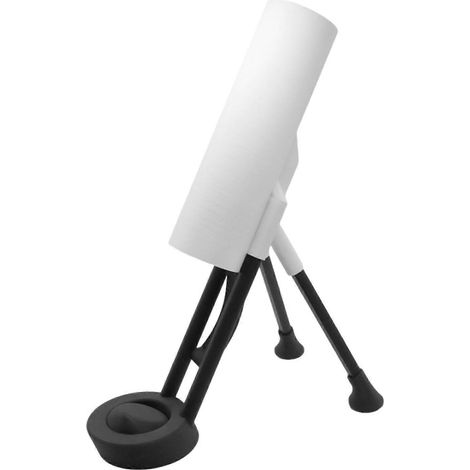 ouvre-bouteille mortier et pilon à long manche en acide polylactique (PLA) humanisé, accessoire de table d'extérieur adapté aux fêtes, aux voyages et à un usage quotidien, blanc. (1/5)