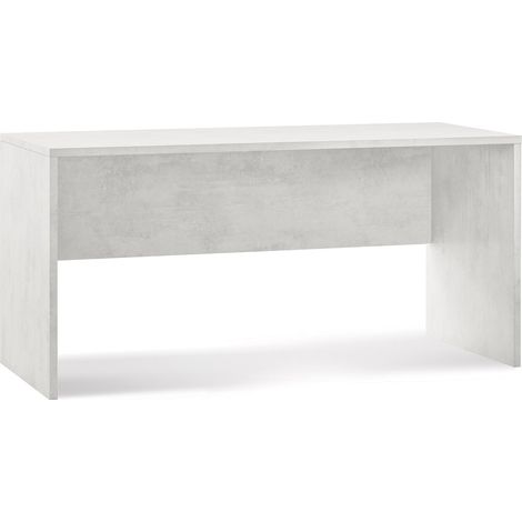 Scrivania da Ufficio Porta PC 160x76x69 cm Ossido Bianco (1/3)
