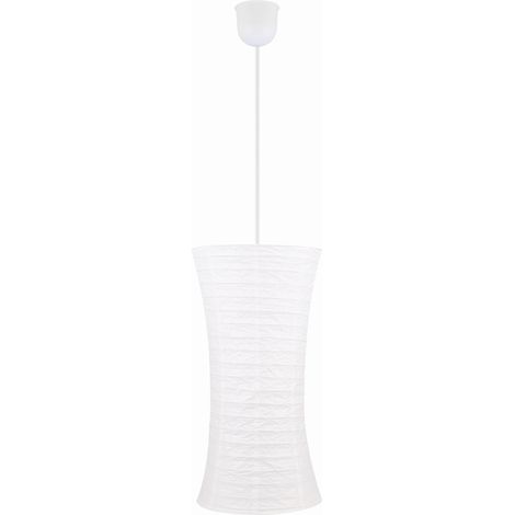 Suspension Candellux TAI Ø30 blanche papier E27 60W (1/2)