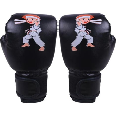 Gants De Boxe pour Gants De Boxe Sport Cartoon Pour Entraînement Sparring Et Frappe pour Âges 3-13, Mitaine de Boxe Multifonctionnelle (1/5)