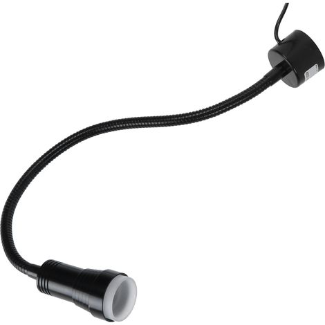 5-W-LED-Arbeitsleuchte mit flexiblem Schwanenhals, magnetischer Drehbankhalterung, Nähmaschinenleuchte, 110–220-V-Eurostecker (1/5)