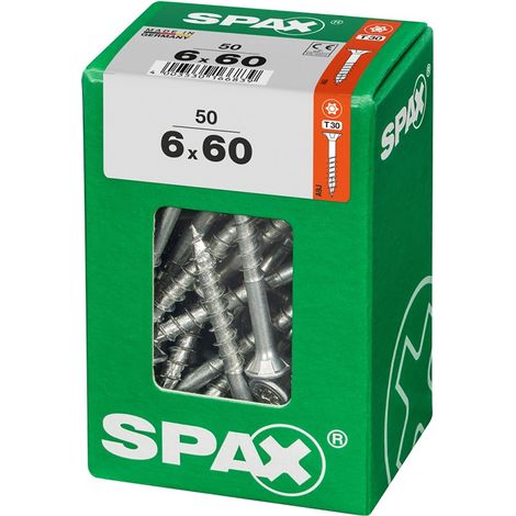 VIS À BOIS CP TORX WIROX - 6X60 MM