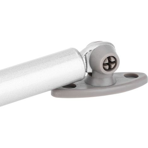 Lot de 2 vérins à gaz 100N pour porte relevable meuble placard, soutien levage pneumatique tête olive (1/5)
