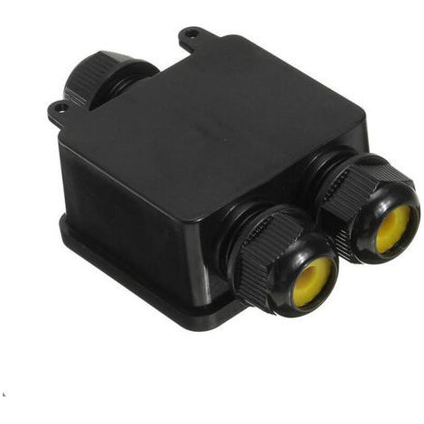 IP68 Waterproof Electrical Junction Box with 3 Cable Entries with Cable Grommet (1/5)