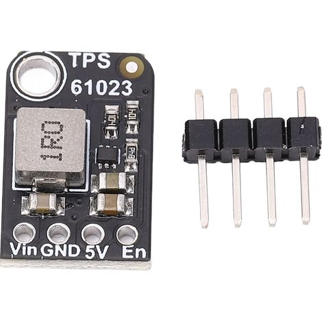 HEEPDD Module Boost 5V, Convertisseur de Tension, Sortie 1A pour Projets de Batterie et Charges Légères Module Boost 5V, TPS61023 Haute efficacité Nan électricien et électricien (1/5)