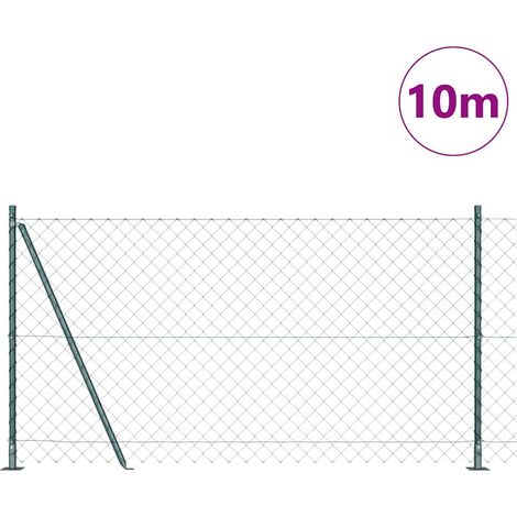Maison Exclusive - Zaunpfosten Grün 10 x 1,2 m (60 x 60 mm Gitter