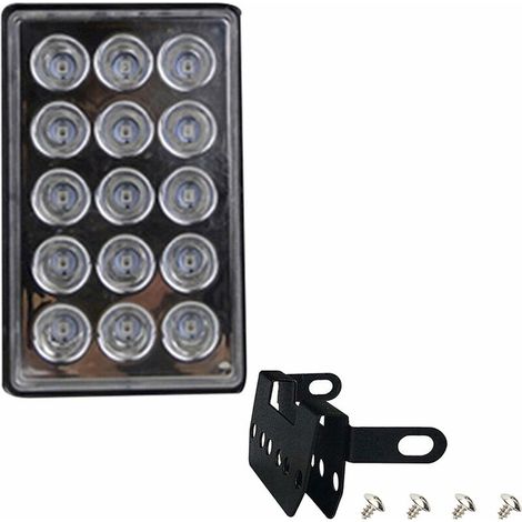Green Mobility-Lumière de remorque LED carrée étanche Feux arrière à LED Haute luminosité faciles à Installer - Feux de freinage LED durables pour Voiture et Moto Generic (1/5)