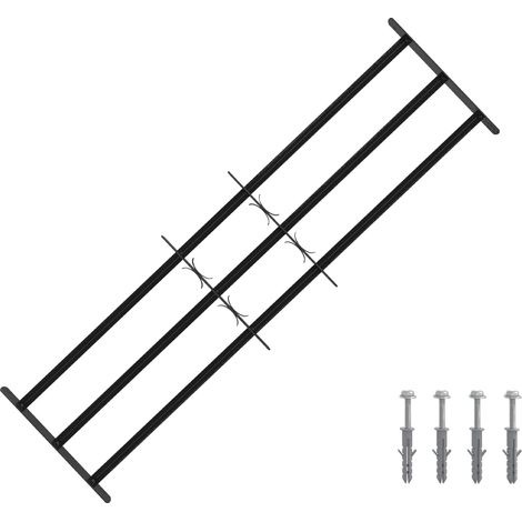 vidaXL Griglia di Sicurezza per Finestra con 3 Traversine 3 pcs