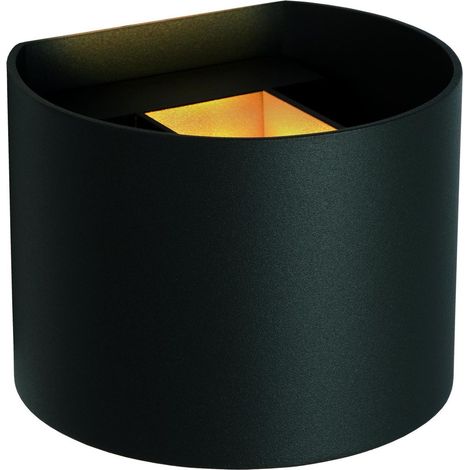 Applique salle de bain LED 6W noire IP54 AXI Lucide