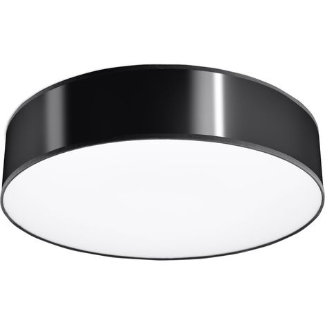 Lámpara de techo Solara 3 E27 negra Lumilo 01.129.24 (1/5)