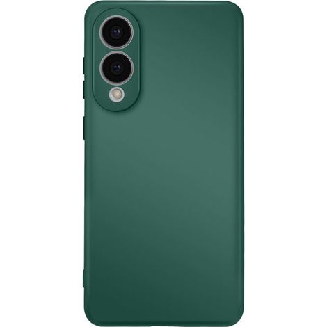 Coque - AVIZAR - Galaxy S25 Edge - Silicone Semi-Rigide - Soft-Touch - Vert