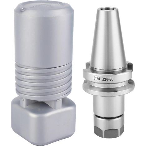 Mandrin à pince haute vitesse en acier BT30-ER16-70 pour fraiseuses CNC, 10 000 tr/min