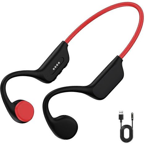 Knochenleitungskopfhörer zum Schwimmen, wasserdicht nach IPX8, Bluetooth 5.4, offen, unter Wasser verwendbar. (1/5)