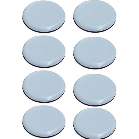 piedini per mobili Ø 50 mm, piedini autoadesivi per mobili, piedini in teflon per sedie professionali/piedini in PTFE (1/5)