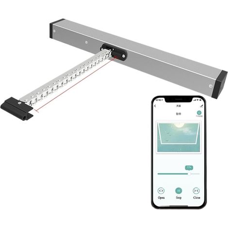 Ouvre-fenêtre Intelligent, Assistant Alexa, Ensemble de Commande vocale, Limitation d'ouverture, Poussoir de Lucarne électrique, automatisation de Villa(Kit1) (1/5)