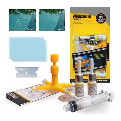 Car Windshield Repair Kit, Car Windshield Repair Resin Windshield Crack for Car Windscreen Crack (1/5)