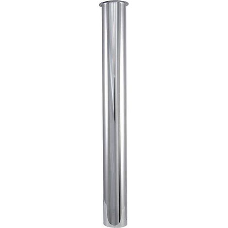 Messing-Bördelrohr - Tauchrohr - für Siphon DN 32 (1 1/4'') - Länge 295 mm - verchromt (1/2)